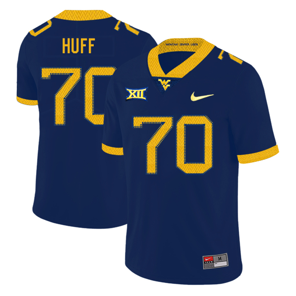 West Virginia Mountaineers 70 Sam Huff Navy College Football Jersey