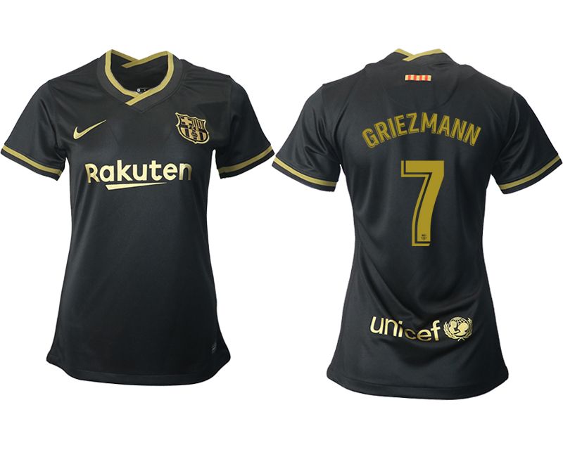 Women's 2020-21 Barcelona away aaa version 7# GRIEZMANN soccer jerseys