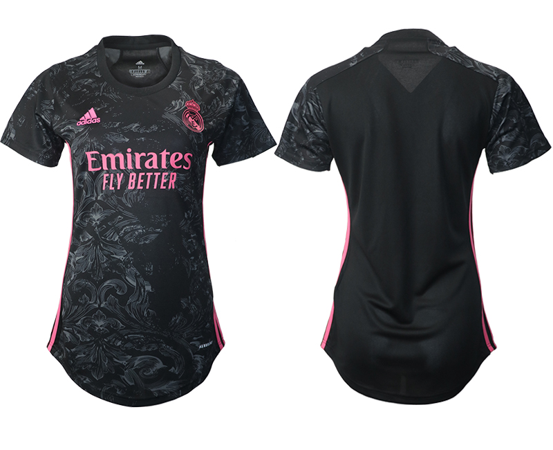Women's 2020-21 Real Madrid  away aaa version soccer jerseys