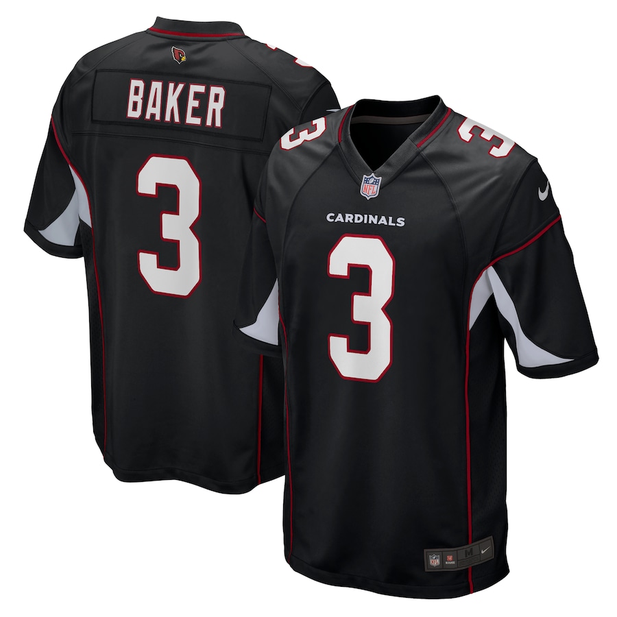 Women's Nike Budda Baker Black Arizona Cardinals $3 Alternate Game Jersey